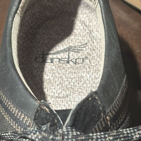 Dansko Gabi Charcoal Black Comfort Sneaker Shoes Size 41 (10.5) - Picture 8 of 11